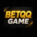 BetQQ Game logo with bold golden text on dark background