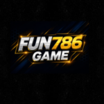 Fun786 Game logo stylish feature image with bold modern text design